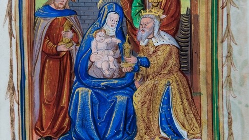 page from the Boddam Book of Hours